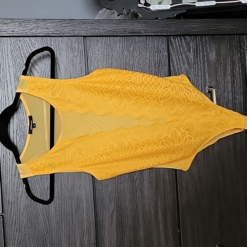 Yellow Bodysuit